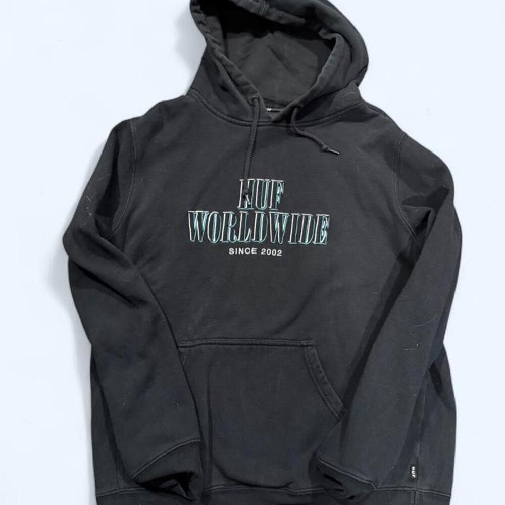 HUF Worldwide Pullover Hoodie – Men’s Large
